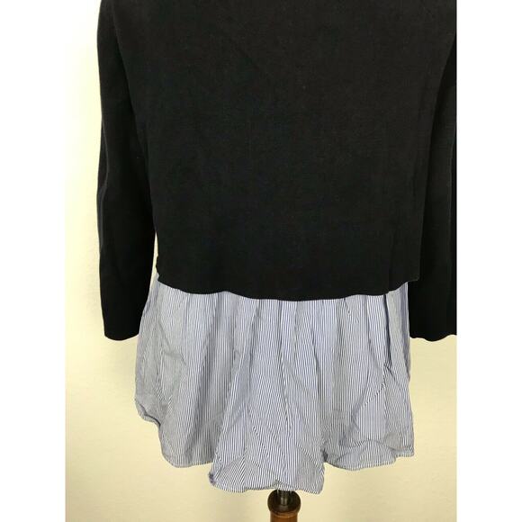 COS Striped Stretch Knit Pullover Top - Picture 5 of 9